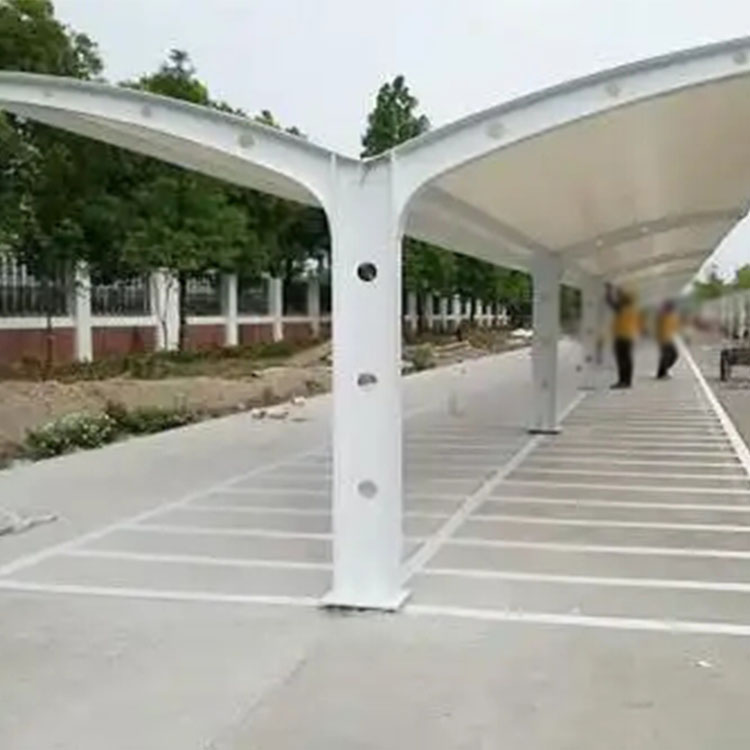 巴中膜结构电动车棚