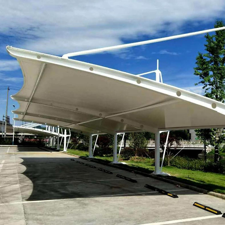 巴中膜结构汽车棚