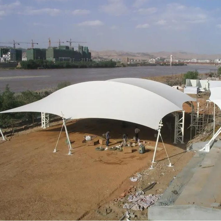 巴中膜结构汽车棚